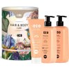 Darčeková sada na kompletnú starostlivosť o telo a vlasy Mila Professional Be Eco Hair a Body Care Vivid Darčeková sada na kompletnú starostlivosť o telo a vlasy Mila Professional Be Eco Hair a Body Care Vivid