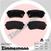 ZIMMERMANN Sada brzdových platničiek kotúčovej brzdy 25677.160.1 ZIMMERMANN Sada brzdových platničiek kotúčovej brzdy 25677.160.1