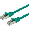S/FTP (PiMF) Patchkábel LSOH 3m cat.6, zelený, Cu S/FTP (PiMF) Patchkábel LSOH 3m cat.6, zelený, Cu