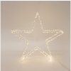 Eurolamp LED vonkajšia vianočná dekorácia 140xLED/2,1W/230V IP44 teplá biela hviezda 60 cm 600-47902