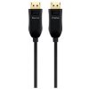 PremiumCord Optický DisplayPort 1.3/1.4 přípojný kabel M/M, zlacené konekt. 30m kport6-30 PremiumCord Optický DisplayPort 1.3/1.4 přípojný kabel M/M, zlacené konekt. 30m kport6-30