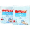 Huggies PURE vlhčené obrúsky 2 x 168 ks Huggies PURE vlhčené obrúsky 2 x 168 ks
