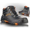 VM Footwear HALIFAX S3L HRO Bezpečnostná obuv čierna/oranžová 41 VM Footwear HALIFAX S3L HRO Bezpečnostná obuv čierna/oranžová 41