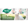 Tento Kids toaletný papier biely s potlačou ovečiek 150 útržkov 3 vrstvový 8 kusov Tento Kids toaletný papier biely s potlačou ovečiek 150 útržkov 3 vrstvový 8 kusov