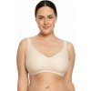 JULIMEX Dámsky top Jelly bra comfort beige M JULIMEX Dámsky top Jelly bra comfort beige M