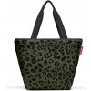 Nákupná taška cez rameno Reisenthel Shopper M Teddy leo olive Nákupná taška cez rameno Reisenthel Shopper M Teddy leo olive