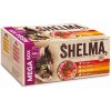 Shelma Cat Kapsička 4 druhy mäsa v omáčke MEGA BOX 40 x 85 g Shelma Cat Kapsička 4 druhy mäsa v omáčke MEGA BOX 40 x 85 g
