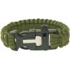 Highlander Paracord trojzubec (píšťalka, křesadlo) zelená Highlander Paracord trojzubec (píšťalka, křesadlo) zelená