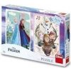 Dino ľadové kráľovstvo Anna a Elsa 2x77 dielov Dino ľadové kráľovstvo Anna a Elsa 2x77 dielov