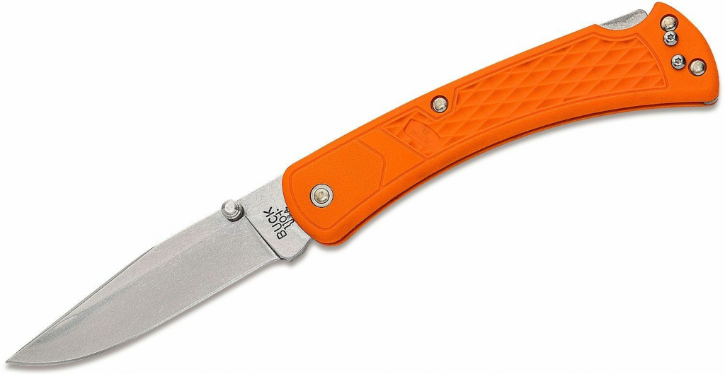BUCK 110 Slim Select, Blaze Orange BU-0110ORS2