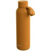 Quokka Nerezová fľaša termoska s pútkom MUSTARD 630 ml