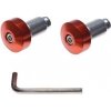 CNC ALUMINIUM SLIM koncovky - závažia na riadítka - oranžové CNC ALUMINIUM SLIM koncovky - závažia na riadítka - oranžové