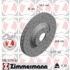 Brzdový kotúč ZIMMERMANN 100.3319.52 Brzdový kotúč ZIMMERMANN 100.3319.52
