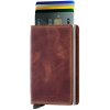 Kožená peňaženka SECRID Slimwallet Vintage Brown Brown