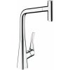 Hansgrohe Metris Select - Drezová batéria s výsuvnou koncovkou, chróm - 14884000 Hansgrohe Metris Select - Drezová batéria s výsuvnou koncovkou, chróm - 14884000