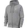 Nike Mikiny Club Hoodie FZ Šedá Nike Mikiny Club Hoodie FZ Šedá