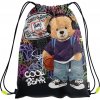 Vrecko na prezuvky s potlačou JUNIOR S8 Cool Bear - medveď Vrecko na prezuvky s potlačou JUNIOR S8 Cool Bear - medveď