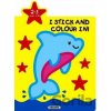I stick and colour in! - Dolphin 2-3 year old - SUN I stick and colour in! - Dolphin 2-3 year old - SUN