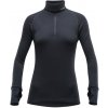 DEVOLD Expedition Woman Zip Neck black - L DEVOLD Expedition Woman Zip Neck black - L