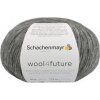 Vlna na pletenie Schachenmayr SMC WOOL4FUTURE 00098 sivá tmavá