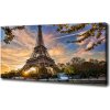 Foto obraz na plátne Eiffelova veža Paríž 100x50 cm Foto obraz na plátne Eiffelova veža Paríž 100x50 cm
