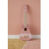 Little Dutch drevená gitara ružová
