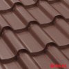 Vlnitá plechová krytina Bilka Romanic, RAL 8017 (hnedá) 0.5mm matná Vlnitá plechová krytina Bilka Romanic, RAL 8017 (hnedá) 0.5mm matná