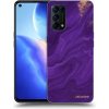 Picasee silikónový čierny obal pre OPPO Reno 5 5G - Purple Picasee silikónový čierny obal pre OPPO Reno 5 5G - Purple