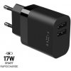 Fixed nabíječka 2xUSB 17W FIXC17N-2U-BK Fixed nabíječka 2xUSB 17W FIXC17N-2U-BK