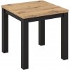 | Rozkladací jedálenský stôl ZARO 80/160x80 cm dub artisan/čierna | 5903018212692 | Rozkladací jedálenský stôl ZARO 80/160x80 cm dub artisan/čierna | 5903018212692