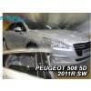 Deflektory Heko Peugeot 508 Combi od 2011 (+zadné) Deflektory Heko Peugeot 508 Combi od 2011 (+zadné)