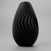 Váza Curvea Noir Farba produktu: Čierna, Výška vázy: XXL-320mm Váza Curvea Noir Farba produktu: Čierna, Výška vázy: XXL-320mm