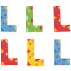 Bigjigs Toys Hviezdičkové písmenko L Bigjigs Toys Hviezdičkové písmenko L