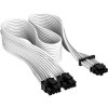 Corsair Premium Individually Sleeved 12+4pin PCIe Gen 5 12VHPWR 600 W cable Type 4 White CP-8920332
