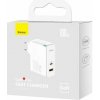 Baseus Travel Charger GaN5 Pro Quick wall charger C+U, PD3.0, QC4.0 +, AFC, 100W EU White (CCGP090202) Baseus Travel Charger GaN5 Pro Quick wall charger C+U, PD3.0, QC4.0 +, AFC, 100W EU White (CCGP090202)