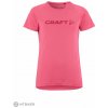 Craft CORE Essence Logo dámske tričko, ružová L Craft CORE Essence Logo dámske tričko, ružová L