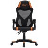CANYON Herné kreslo Flow MCH01 Mesh Oranžové CANYON Herné kreslo Flow MCH01 Mesh Oranžové