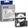 Epson LK-4WBA5 C53S654904 6mm x 9m, čierna tlač / biely podklad, originálna zmršťovacia bužírka Epson LK-4WBA5 C53S654904 6mm x 9m, čierna tlač / biely podklad, originálna zmršťovacia bužírka