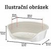 Pelech plast SIESTA DLX 2 hnedý 49x36x17, 5cm FP Pelech plast SIESTA DLX 2 hnedý 49x36x17, 5cm FP