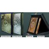 Saint Coran tajweed 14 X 20 avec plaque dorEe-argentEe couverture velours - (Arabe) Saint Coran tajweed 14 X 20 avec plaque dorEe-argentEe couverture velours - (Arabe)
