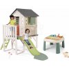 Set domček na pilieroch a stôl na vodu a piesok so slnečníkom House On Stilts Life Smoby rozšíriteľný s 1,5 m šmykľavkou s vodotryskom Set domček na pilieroch a stôl na vodu a piesok so slnečníkom House On Stilts Life Smoby rozšíriteľný s 1,5 m šmykľavkou s vodotryskom