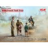 ICM WWII French Tank Crew (4 figures) 1/35 ICM WWII French Tank Crew (4 figures) 1/35