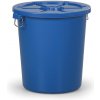 Plastová nádoba na odpad s vekom 110 l, modrá Plastová nádoba na odpad s vekom 110 l, modrá