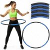 ActiGet Nastaviteľný vážený Hula Hoop kruh - Modrý Springos ActiGet Nastaviteľný vážený Hula Hoop kruh - Modrý Springos