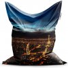 Sablio Sedací vak Nočný Paríž - 150x100 cm Sablio Sedací vak Nočný Paríž - 150x100 cm
