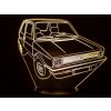 Beling 3D lampa, Volkswagen Golf Mk1, 7 farebná S513885D Beling 3D lampa, Volkswagen Golf Mk1, 7 farebná S513885D