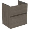 Ideal Standard Finesse - Umývadlová skrinka, 50x38x55 cm, 2 zásuvky, Dark Elm E3378UR Ideal Standard Finesse - Umývadlová skrinka, 50x38x55 cm, 2 zásuvky, Dark Elm E3378UR