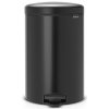 Pedálový odpadkový kôš NEWICON 20 l, matná čierna, Brabantia Pedálový odpadkový kôš NEWICON 20 l, matná čierna, Brabantia