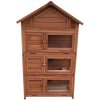 Drevená králikáreň FLORENCIE, 915x450x1160 mm Drevená králikáreň FLORENCIE, 915x450x1160 mm