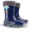 Demar STORMER LUX 0403 D Detské zateplené gumáky modré 30-31 0403D_30-31 Demar STORMER LUX 0403 D Detské zateplené gumáky modré 30-31 0403D_30-31
